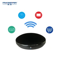 

Round shape wifi remote control for smart box , Tuya smart IR remote with Alexa and google home mini remote