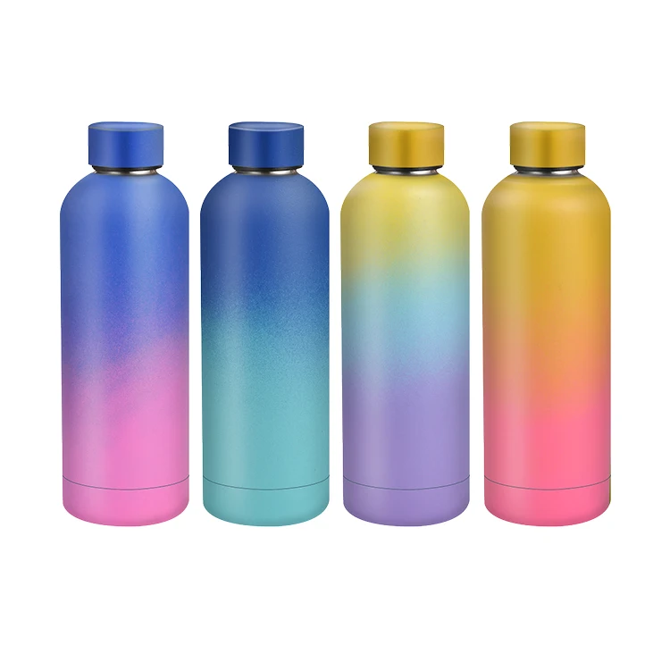 

Food Grade stainless steel sport insulated vacuum bottle double wall drinking flask