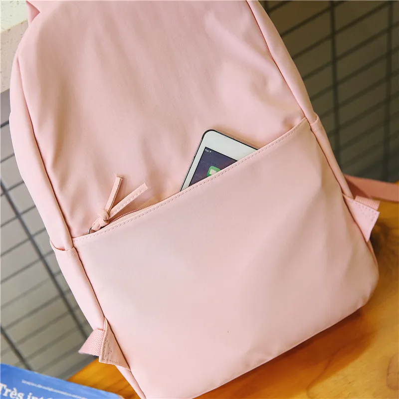 product-mochilas Cute Pretty Style Girls School Backpack Big Capacity Waterproof Nylon Schoolbag Bac