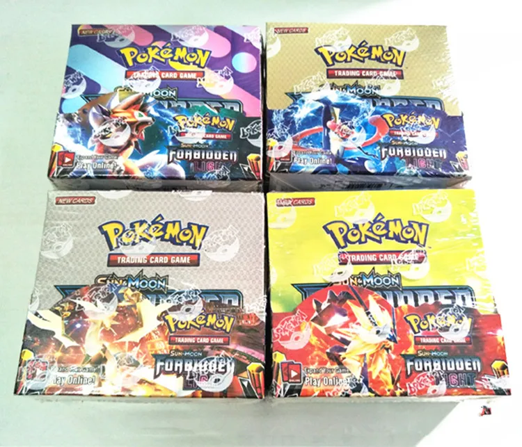 324 Pcs/box Playing Pokemon Gx Cards English card