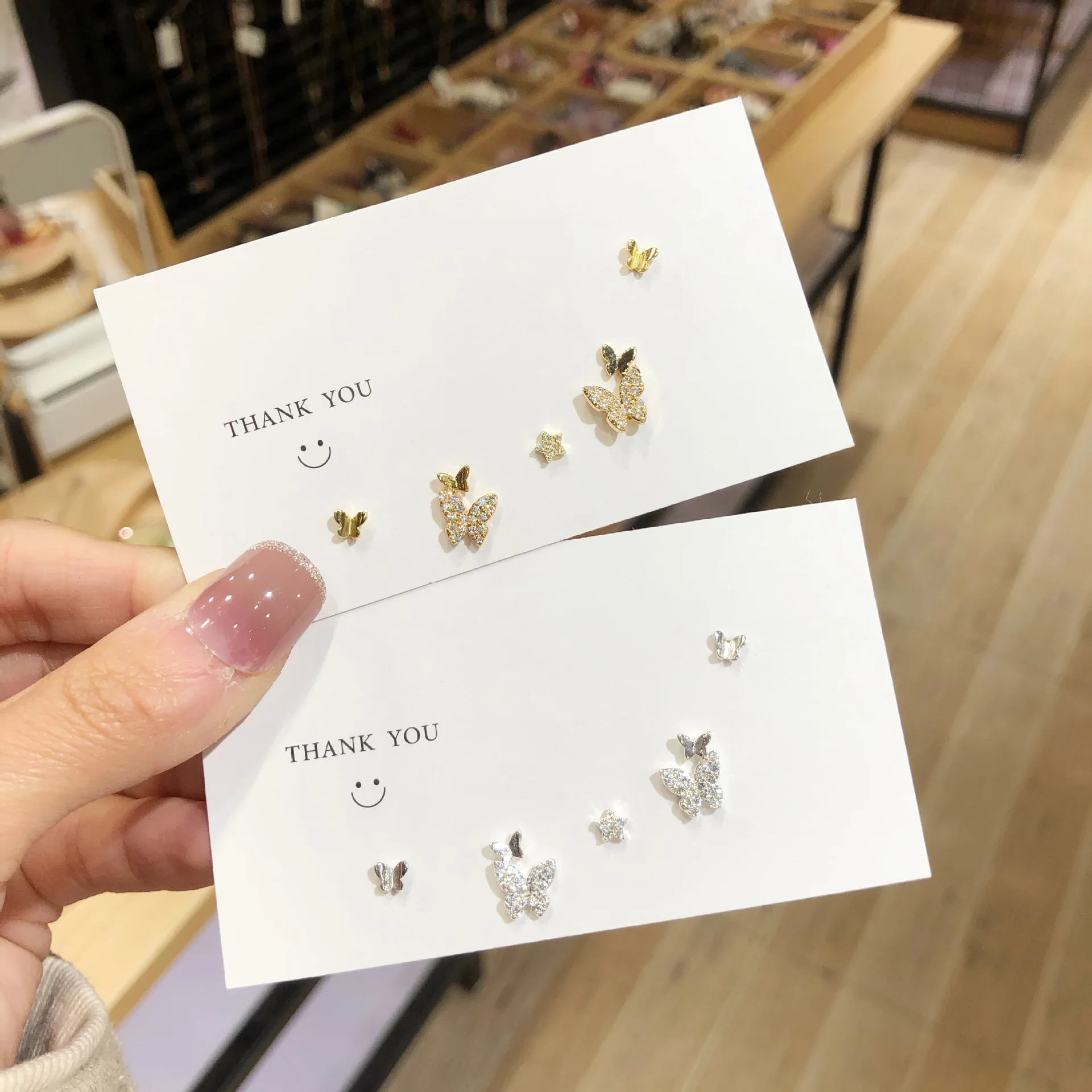 

fashion jewelry trendy crystal 2020 studs earring for women set