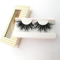 

Cruelty free strips 3d mink eyelash vendor real siberian 25mm mink eyelashes