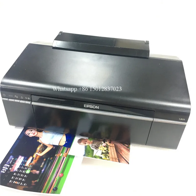 

Hot Products Professinal A4 Size L805 Printer Machine For Tshirt Sublimation Ink Ecosolvent Inkjet Printing Multipurpose On Sale