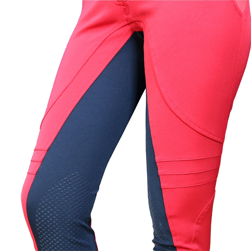 

Wholesale Lady Breathable Riding Breeches Fitness Leggings Horse Jodhpurs Stylish Chinlon Pants, Customized