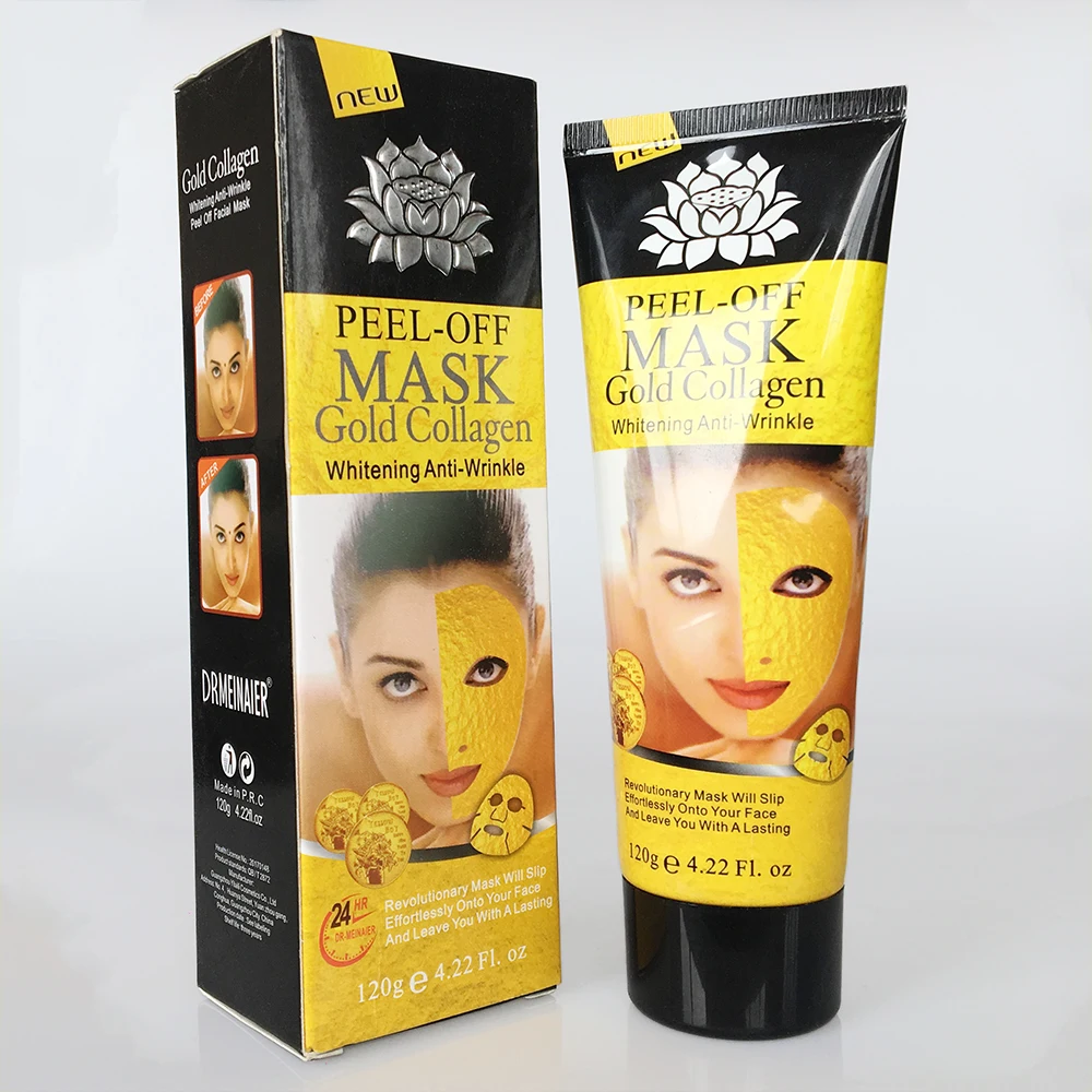 

24K Gold Collagen Anti Aging Tearing mask Blackhead Remover Peel Off Face Mask