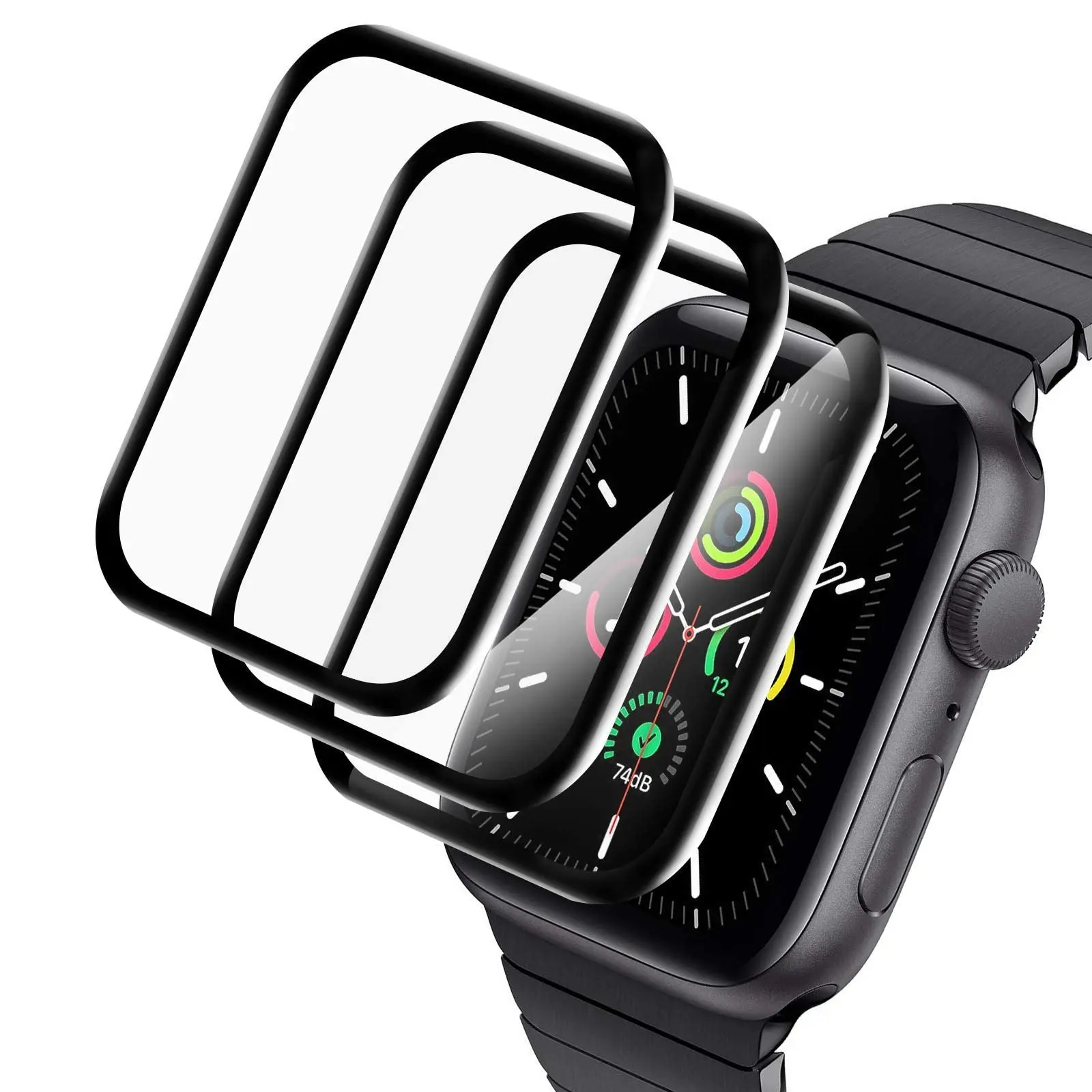 

High Quality HD Screen Protector For Apple Watch Screen Protector Apple Watch Series 7 6 5 4 3 2 1 SE Tempered Glass For Iwatch