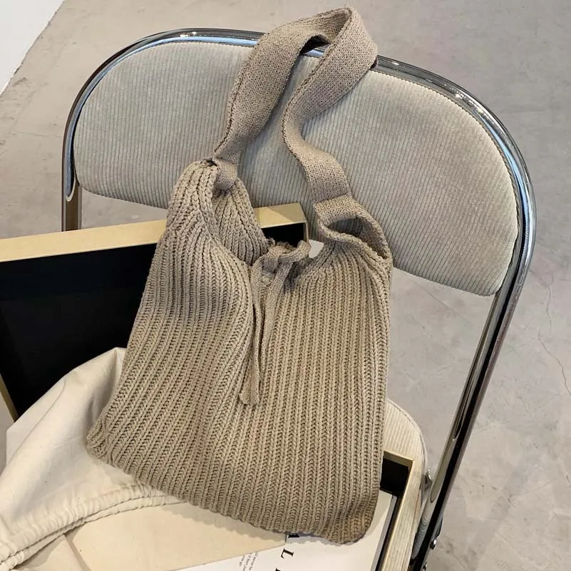 

Twinkle Factory Knitted Handbag Shoulder Custom Bags Shopping