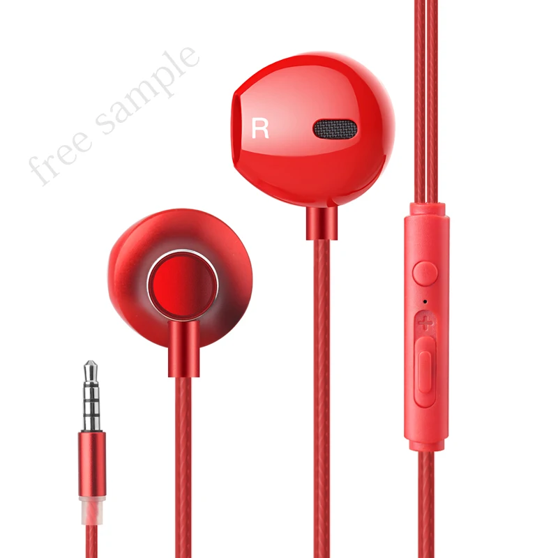 

metal in-ear 3.5mm handsfree handfree head phones in ear earphones wired headphones