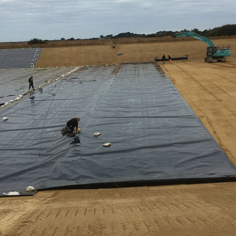 Aquaculture Hdpe Water Harvesting Ponds Geomembrane / Lldpe Geomembrane ...