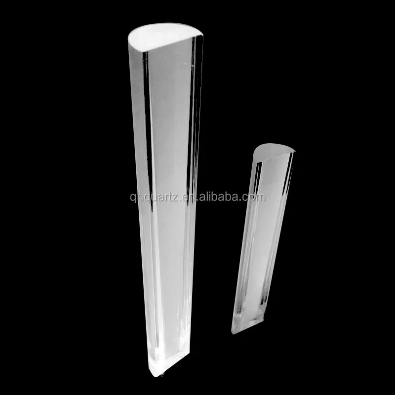 
QH best selling transparent quartz glass rod with factory price 