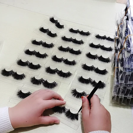 

Top Quality 3d Mink Eyelashes 25mm Mink Lahes private label