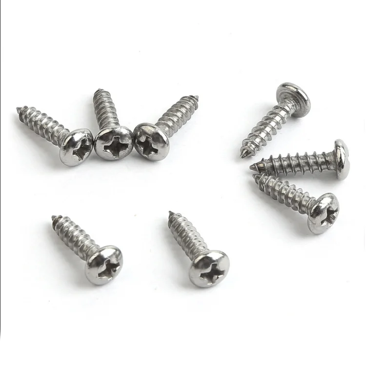 
china hardware factory Iron steel self tapping screw with zinc coated 