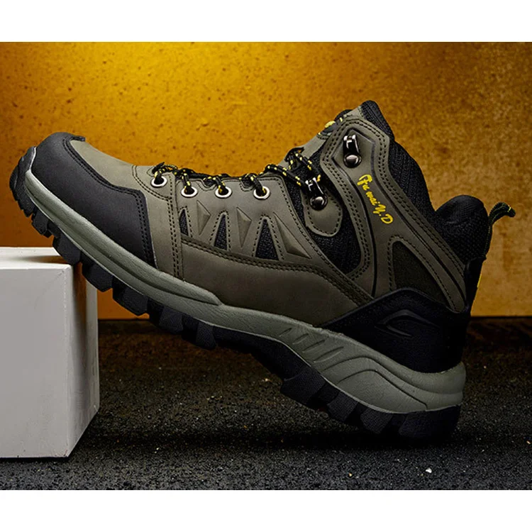 

Wholesale outdoor genuine men hiking shoes mens safety shoes 2021