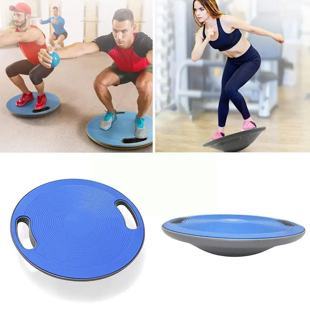 

Non Slip Balance Board Abs Yoga Wobble Stability Disc Sports Round Wriggling Twisting Exerciser Plate Waist J4d4