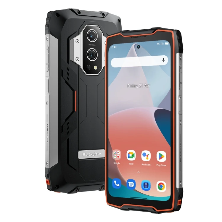 

New arrival Blackview BV9300 Rugged Phone 12GB+256GB 6.7" 120Hz Smartphone 15080mAh Laser Rangefinder Mobile Phones Blackview