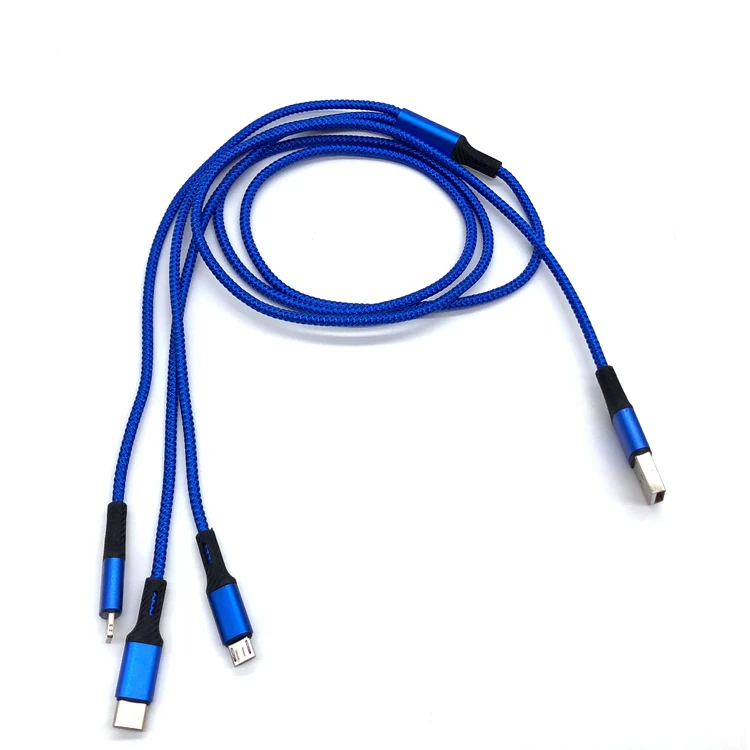 2.4A Mobile Fast Cable Charging Micro Usb Charger Cable for iPhone X 8 7 6 6s - ANKUX.COM