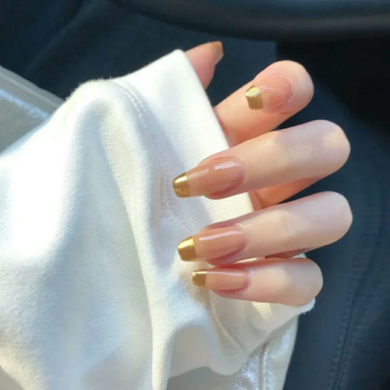 

Nail Tips Full Cover French Customized Art Picture Style Finger Boxes Color Design Material Origin Type