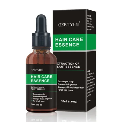 

GZBITYHN Ginger Hair Care Essence Anti Hair-Loss Promote Rapid Hair Regrowth, Transparent