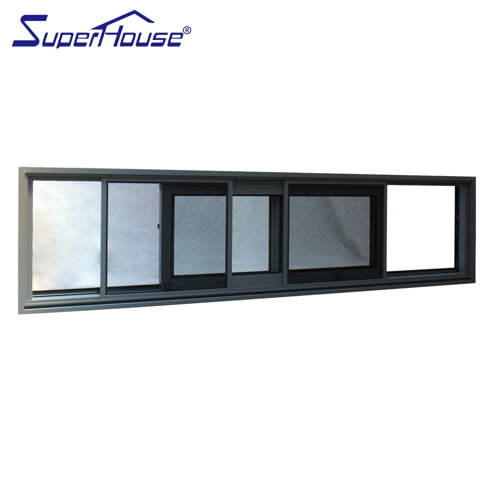 Aluminum lift and sliding windows with fixed windows with fly net factory supply best quality products