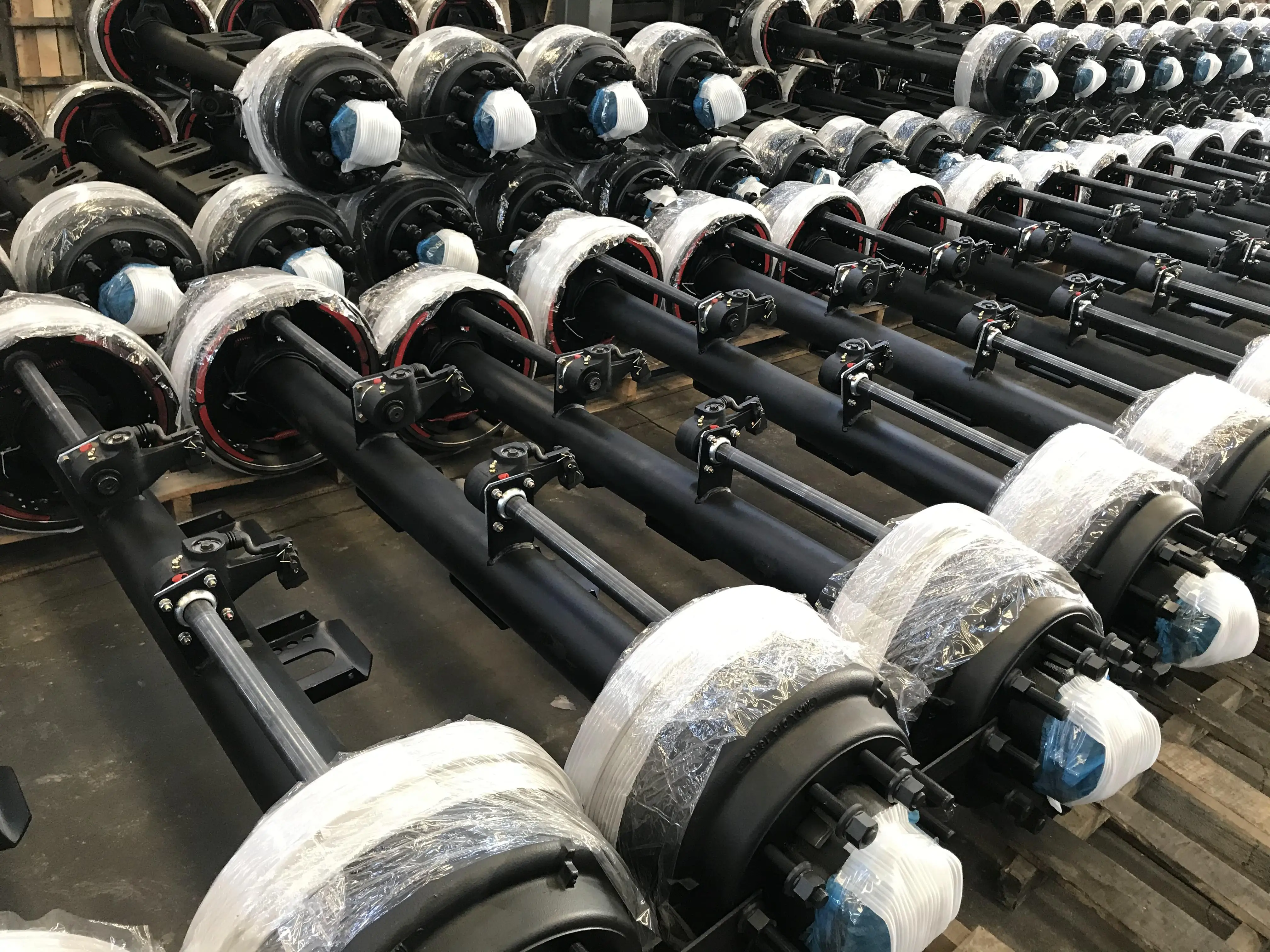 Oil Lubrication And Grease Lubrication Axle American Type Trailer Axle