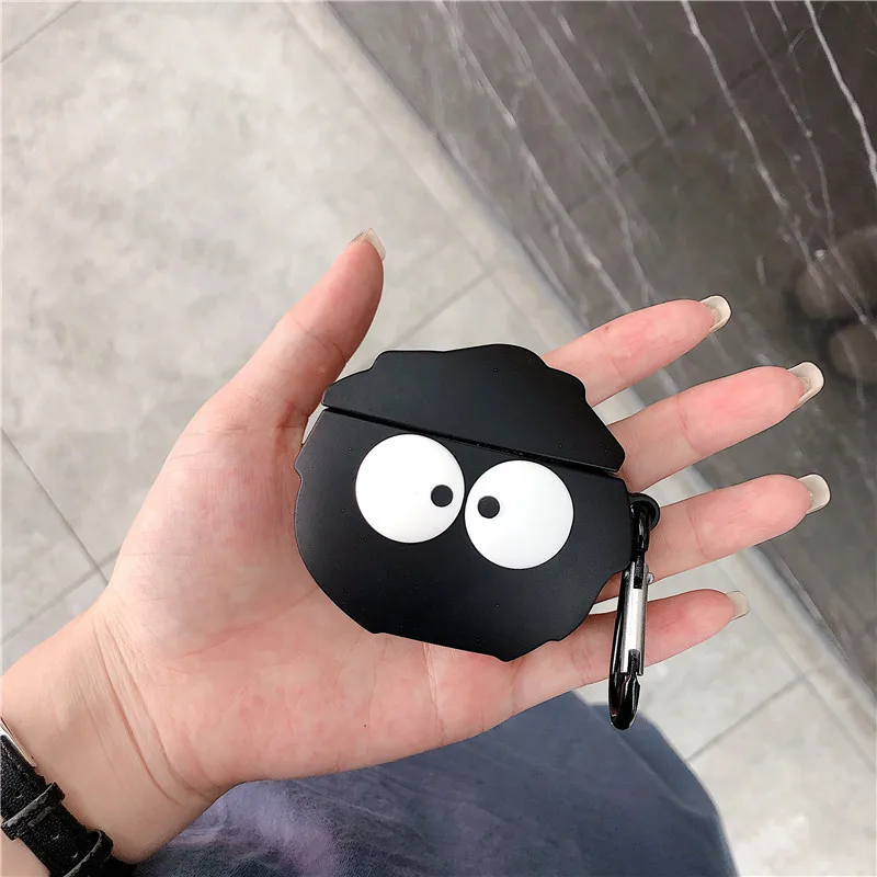 

3D Cartoons Headphone Earphone cover for Apple airpods 1 2 airpods pro cases Wireless charging Headset case silicone soft box