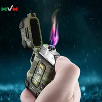 

MLT234 New Version Factory Wholesale Waterproof USB Plasma Electric Lighter For Outdoor Camping Hiking