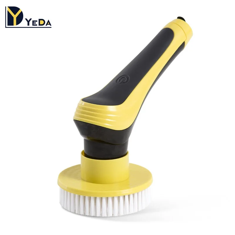 

High Quality Electronic Spin Scrubber Cordless Bathroom Scrubber Cleaning Brush, Yellow & customizable