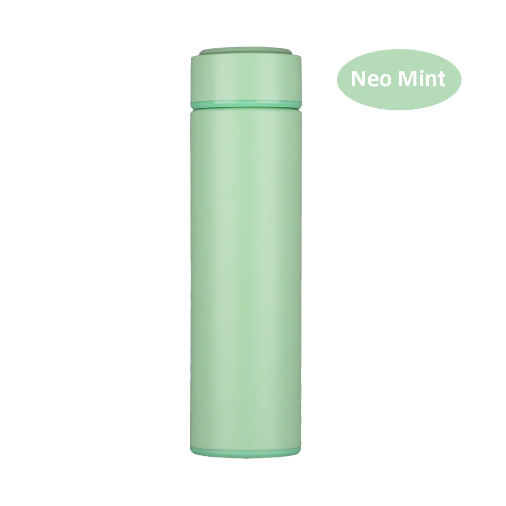 
15oz Tea Strainer BPA Free Vacuum Flask Stainless Steel Double Wall Insulated Thermos Bottle Water Bottles with Custom Logo 