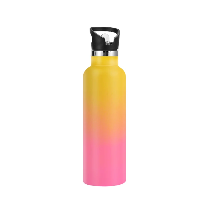 

High Quality Double Wall Stainless Steel Water Bottle Vacuum Flask With LOW MOQ, Available colors or custom colors