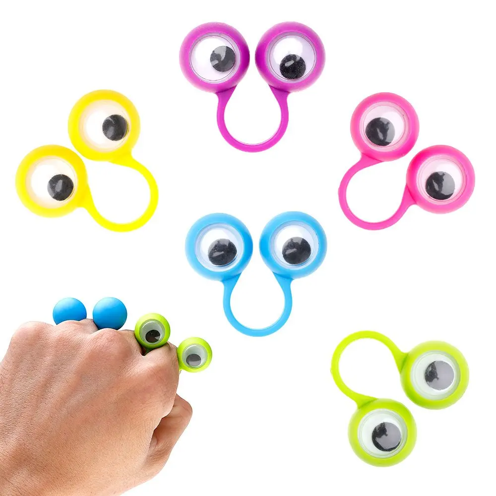 Google Eye Finger Puppet Eye Ring Toys Finger Puppets Eye Monster