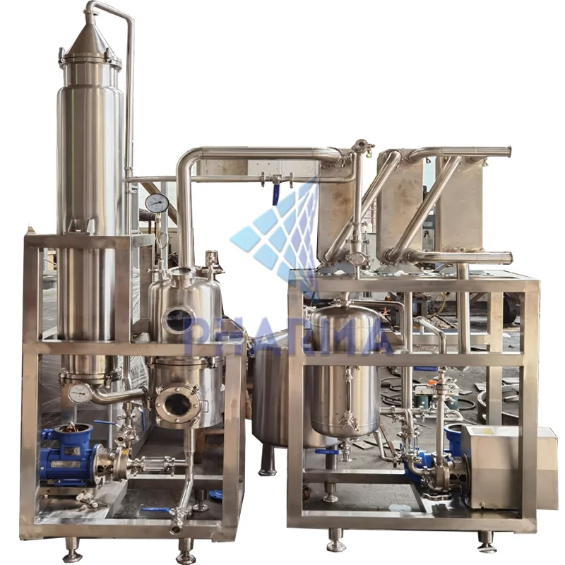 product-PHARMA-100 Liters Per Hour Solvent Extraction Distiller Evaporator Machine-img