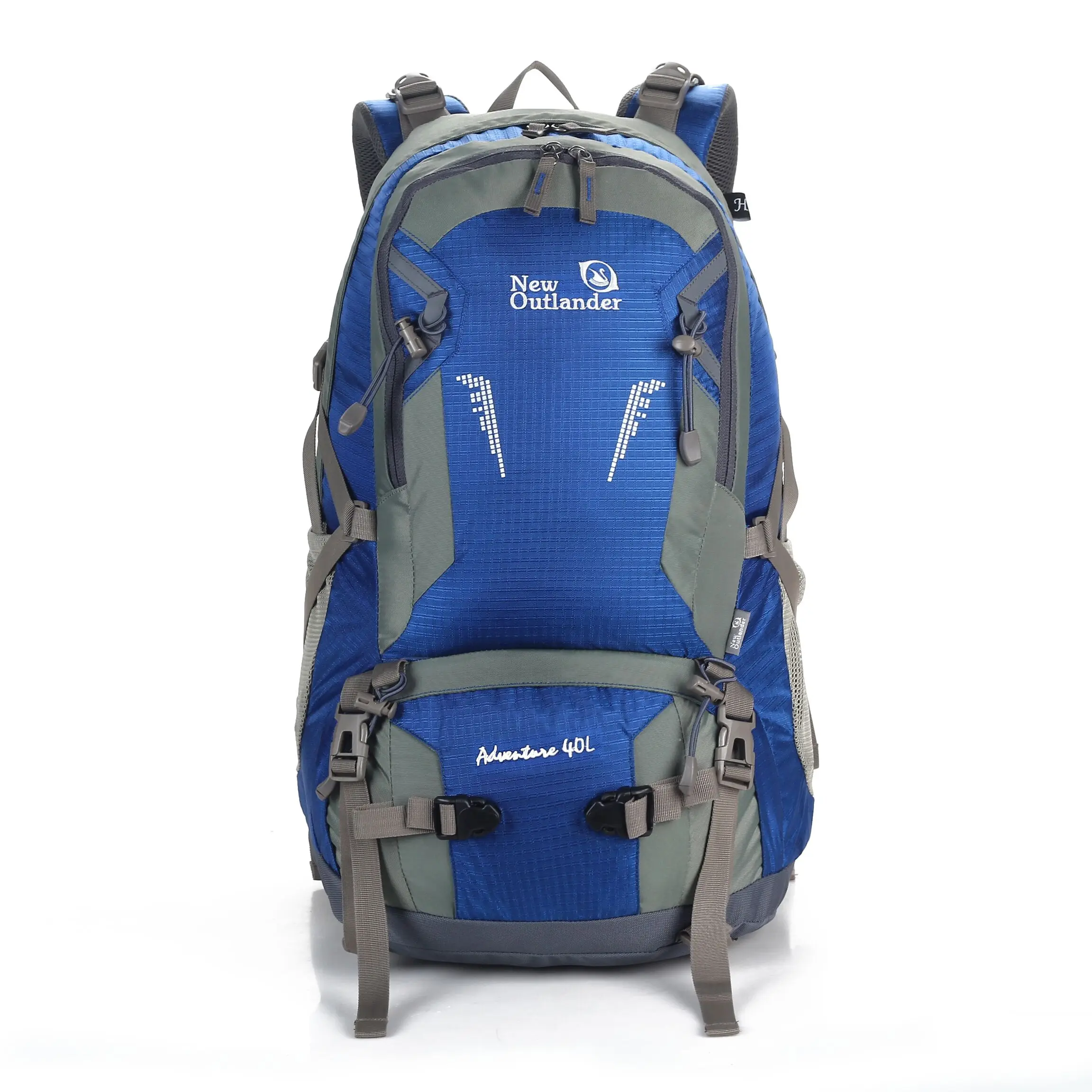 

waterproof 40l cheap used big hiking backpack back pack water proof, Blue/green/red/yellow