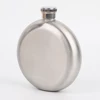 5oz custom hip flask with round shap stainless steel for wholesales