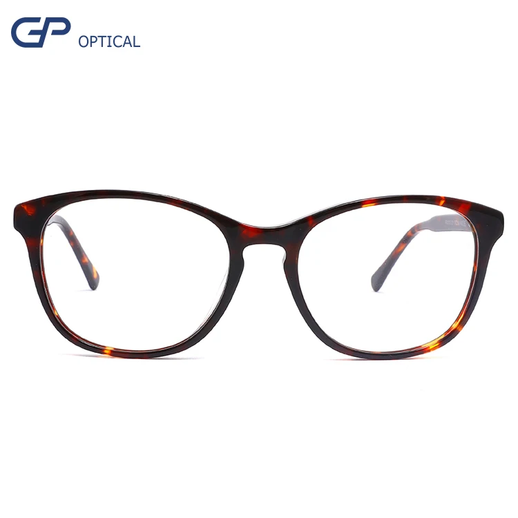 

Hot Sale New Stock Ready Goods With Low MOQ Short Time Delivery Acetate Frames Optical Plastic Eyeglasses Frames, Four colors for option