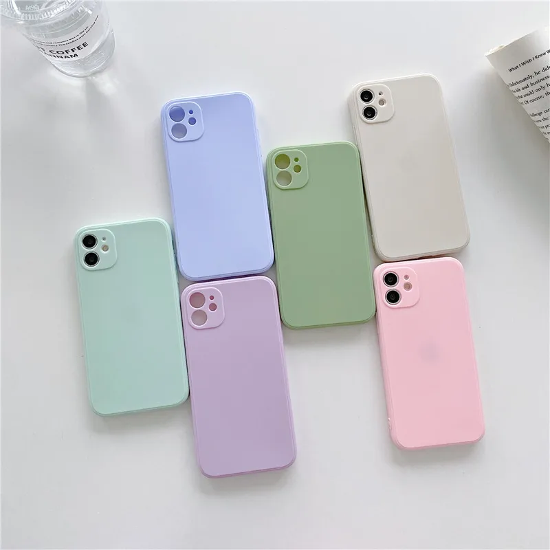 

Popular Phone Case for iPhone 13 12 11 Pro Xs X XR Max 8 7 SE 6 6S Silicone Cases