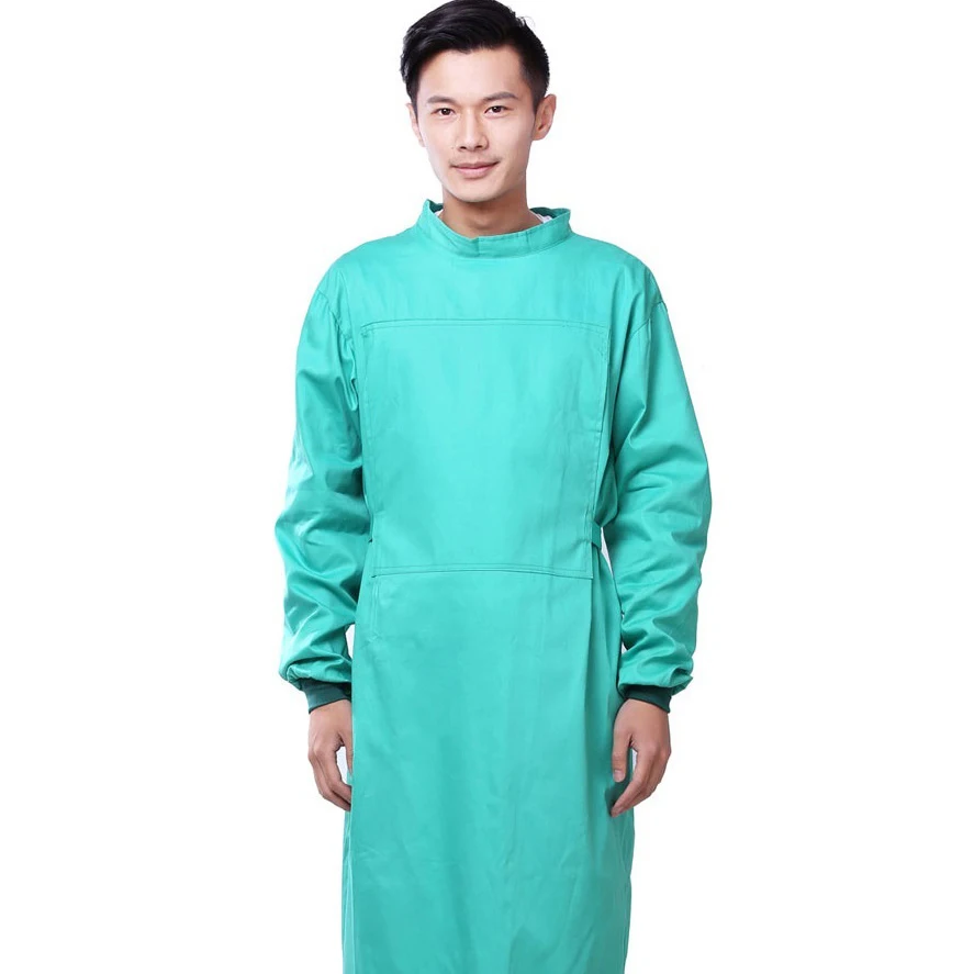 cheap washable fabric reusable doctor veterinary gow