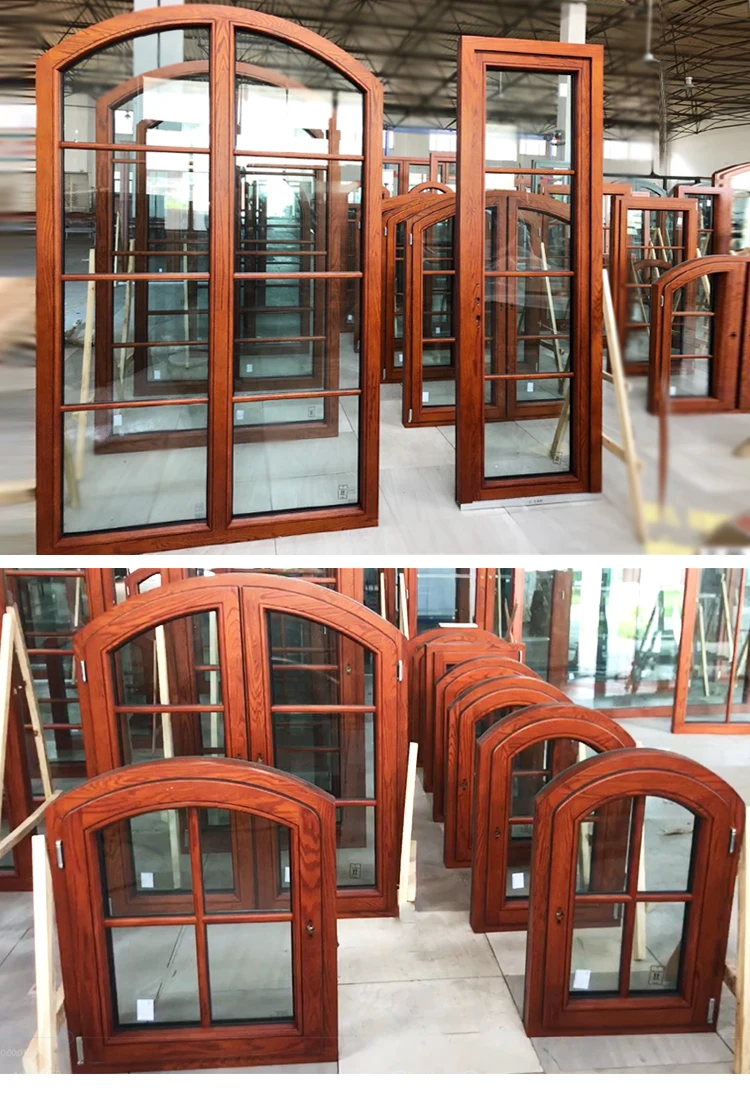 Wholesale Aluminum Clad Wood Window Price Replacement Windows for Sale