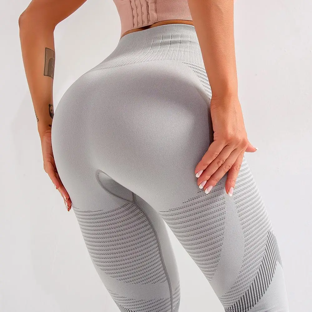 

Wholesale Elastane Mesh Breathable Pants Gym Comfortable Women Yoga Leggings