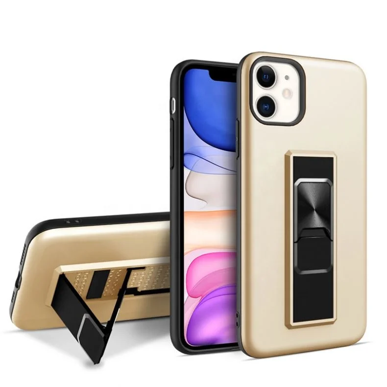 

New 360 Rotating Hardware Bracket Case 2 In 1 Protective For Iphone 12 Mini Pro Max