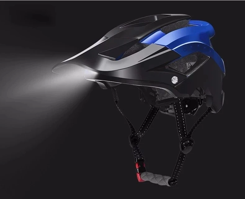 Rockbros Bike Helmet For Riding Headlamp Cycling Helmet Bicycle Led Sports Safety Mtb Bike Cap