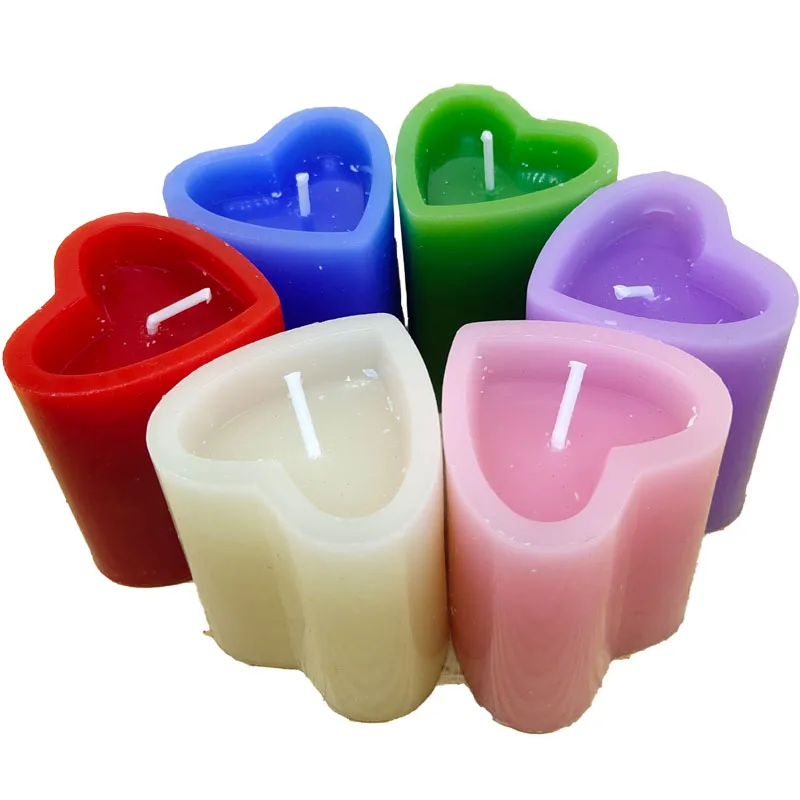 

candle manufacturer wholesale colored pillarcandle love candle making kit, Customized color