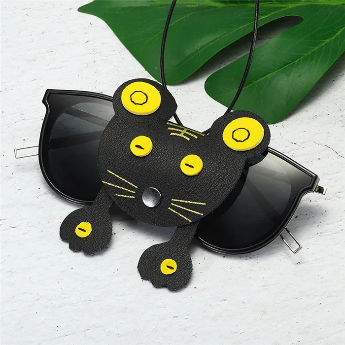 

Wholesale fashion sunglasses case with lanyard cartoon glasses holder necklace