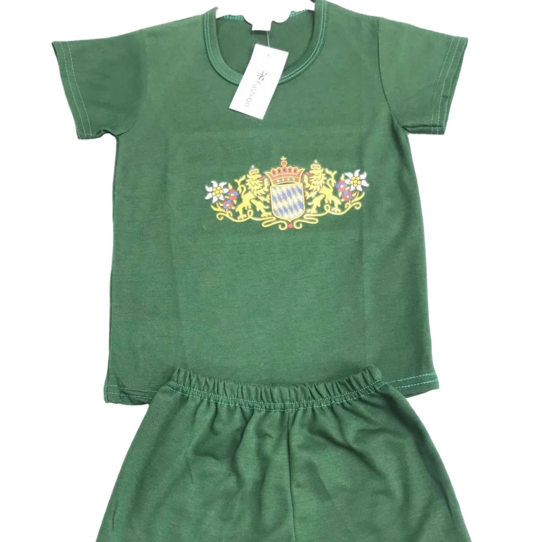 

Mass Wholesale Low Price High New Arrivals Girl Summer Clothes Kids Cute T-shirt And Shorts Two Piece Pants Set Girls' Cloth