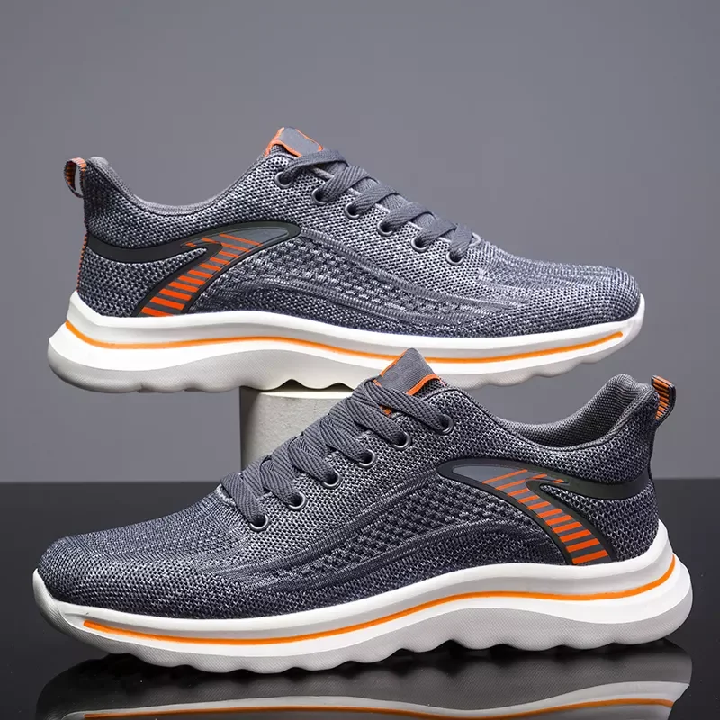 

3 Color Comfortable Shoes Sports Shoes Custom Size Fashion Soft Sole Running Men EVA Customize Guangdong Mesh Unisex Mens Womens