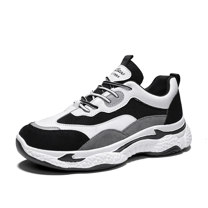 

fashion soft chunky sole casual teenagers walking running sport shoes men's fashion sneakers