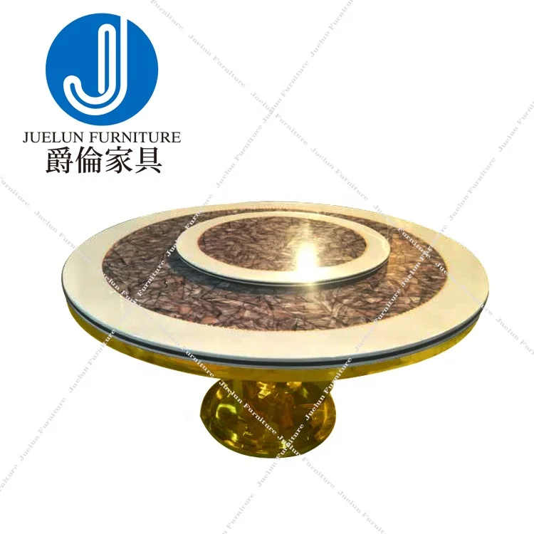 OEM Factory gold stainless steel round marble table tops sex dining table modern design table dining