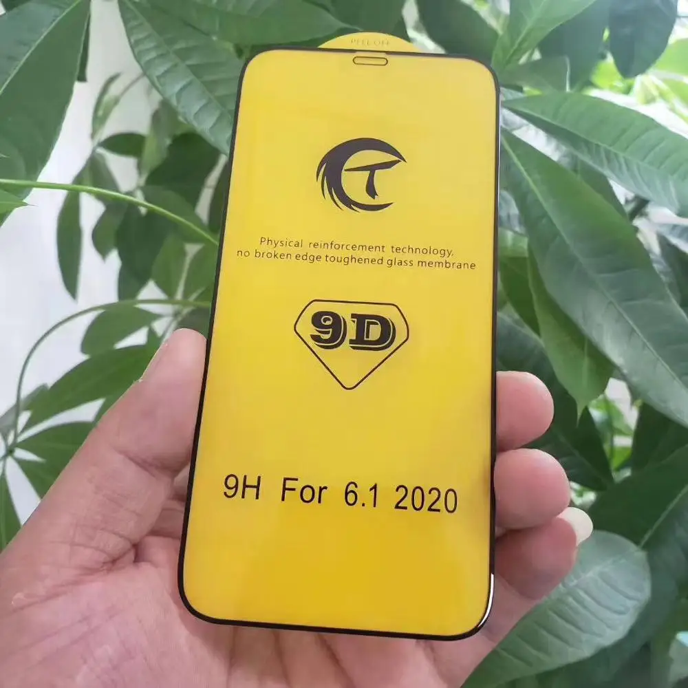 

9D Full Cover Protective Glass For iPhone 12 pro max Screen Protector For iphone 12 Tempered Glass Film