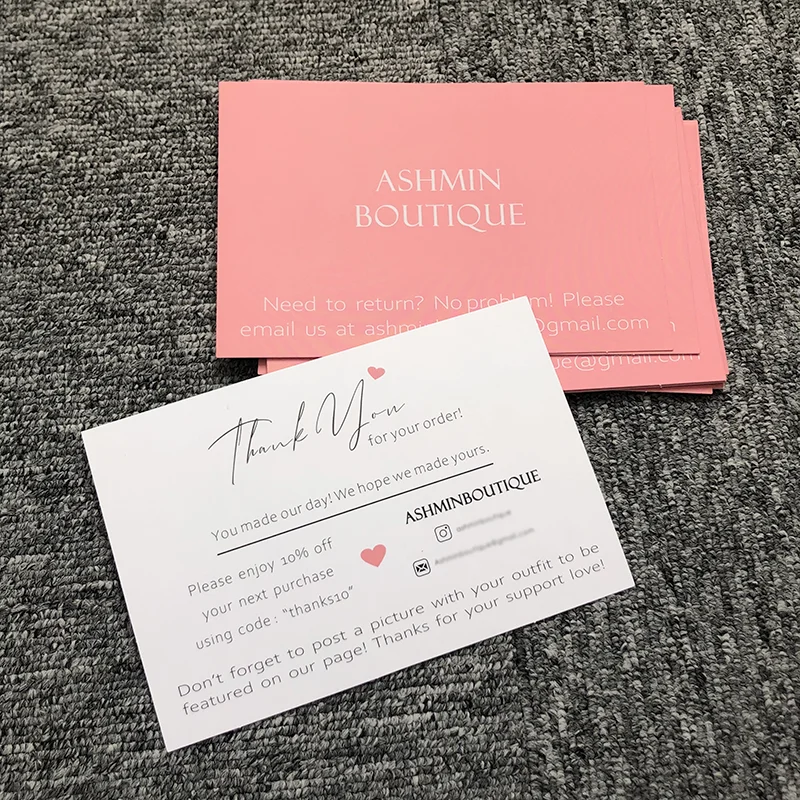 

Customizable thank you cards gift business thank you cards thank you business card