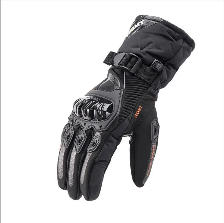

Custom riding bike motorcycle racing gloves, Black red blue