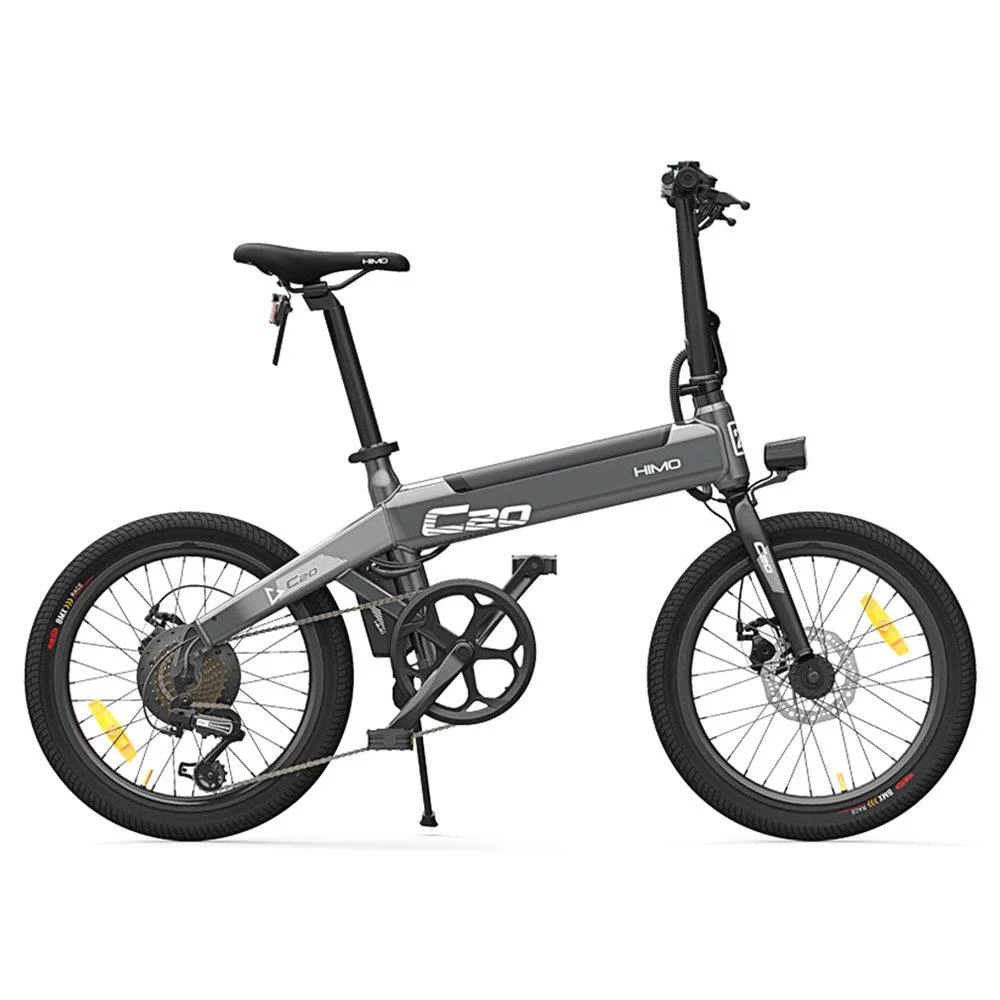 

2020 New Products Xiaomi Mi HIMO C20 Foldable Electric Bicycle 36V 20Inch For Adult Outdoor Foldable Electric Bike, Gray,white